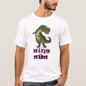 TRex Dino Dad Mannen Light T-Shirt (Voorkant)