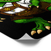 Trex Dinosaur Bavarian German Costume Boys Men Kid Poster (Hoek)