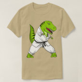 TRex Dinosaur Karate T-shirt (Design voorkant)