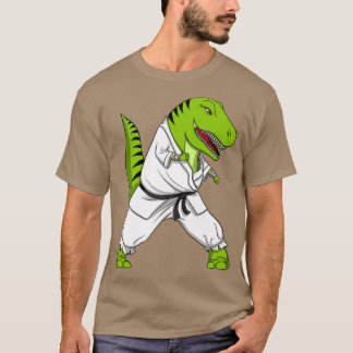 TRex Dinosaur Karate T-shirt