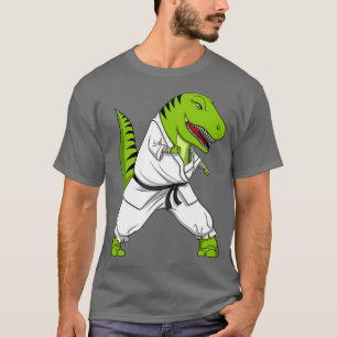 TRex Dinosaur Karate T-shirt