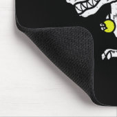 Trex Dinosaur Lacrosse Grappige Lax Speler Keeper  Muismat (Hoek)
