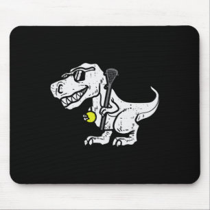 Trex Dinosaur Lacrosse Grappige Lax Speler Keeper  Muismat