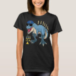 Trex Dinosaur Menorah Hanukkah Chanokah Jewish Boy T-shirt<br><div class="desc">Trex Dinosaur Menorah Hanukkah Chanukah Joodse Boys Kinder</div>