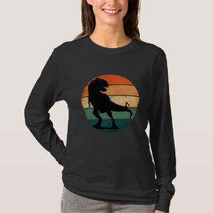 TREX Dinosaur VS The House Cat T-shirt