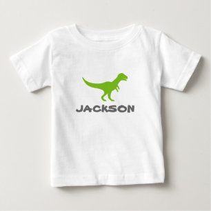 Trex dinosaurus baby shirt met aangepaste kinder n
