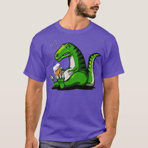 TRex Dinosaurus Bierfeest T-shirt