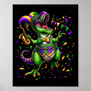 Trex Dinosaurus Parade Outfit Shenanigans Kostuum  Poster