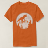 TRex-fietsenmotor Bike Dinosaur rijwieltje T-shirt (Design voorkant)