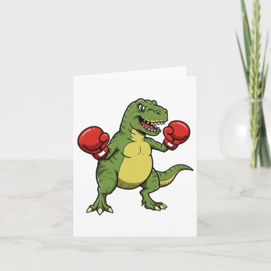 Trex Fighter Sticker Kaart (Voorkant)