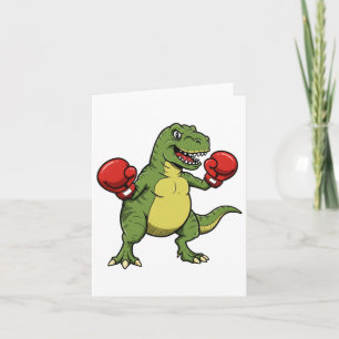Trex Fighter Sticker Kaart