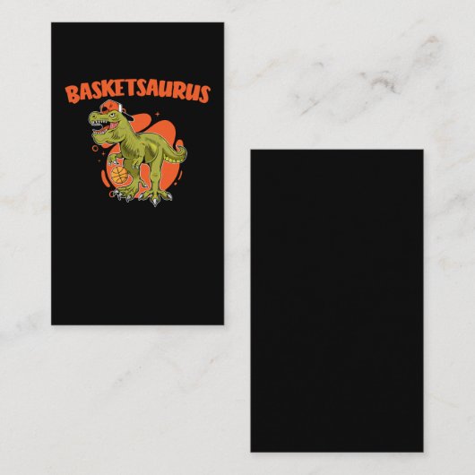 Trex Funny Dino Sport Visitekaartje (Voorkant / Achterkant)