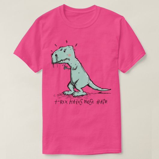 TRex haat neushaar T-shirt (Design voorkant)