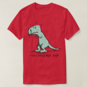 TRex haat neushaar T-shirt (Design voorkant)