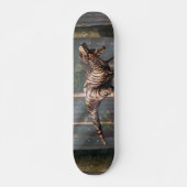 TRex in het bos Skateboard (Voorkant)