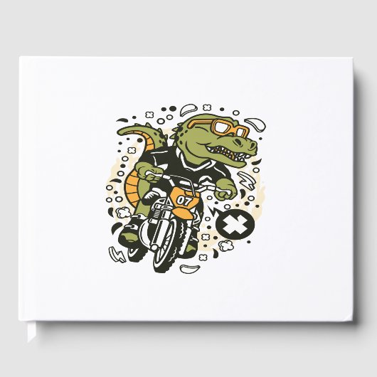 Trex Motocross Rider Gastenboek (Voorkant)