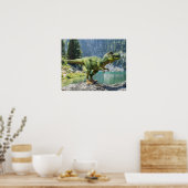 TRex op de los Poster (Keuken)