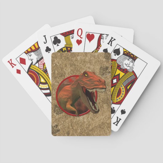 TRex Pokerkaarten (Achterkant)
