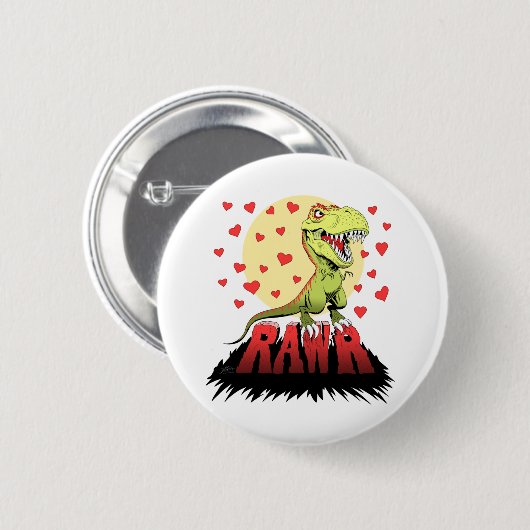 Trex Rawr Ronde Button 5,7 Cm (Voorkant /achterkant)