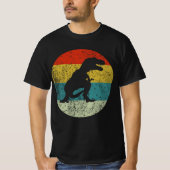trex retro  silhouette 70s t-shirt (Voorkant)