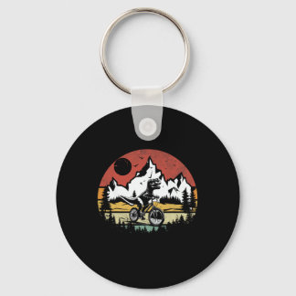 Trex Riding Bicycle Vintage Mountain Biking Dino T Sleutelhanger