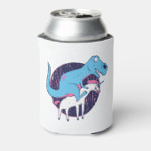 Trex Riding Unicorn Blikjeskoeler (Blikje Achterkant)