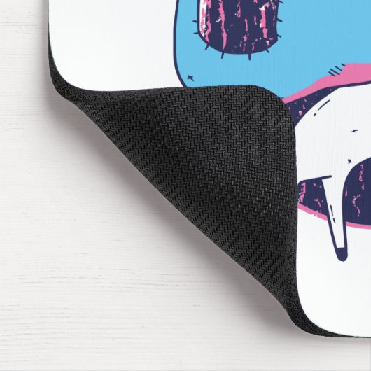 Trex Riding Unicorn Muismat (Hoek)