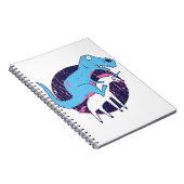 Trex Riding Unicorn Notitieboek (Rechterzijde)