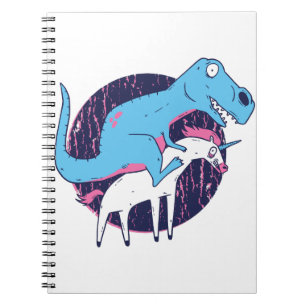 Trex Riding Unicorn Notitieboek