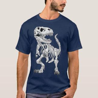 TRex Skeleton Dino botten paleontoloog Fossil T-shirt