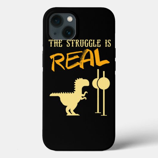 TRex Strijd is echte dinosaurus grappig voor kinde Case-Mate iPhone Case (Achterkant)