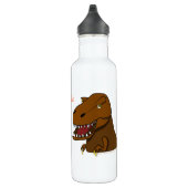 Trex Tyrannosaurus Rex Dinosaur Gepersonaliseerde Waterfles (Rechts)