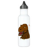Trex Tyrannosaurus Rex Dinosaur Gepersonaliseerde Waterfles (Links)