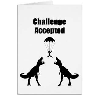 TRex Uitdaging geaccepteerd