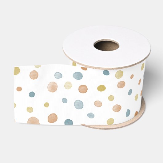 Trey Confetti Watercolor Stippen Lint (Spoel)