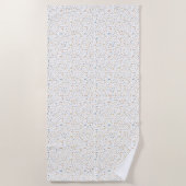 Trey Confetti Waterverf Stippen Strandlaken (Voorkant)