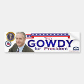 Trey Gowdy for President Bumpersticker (Voorkant)