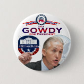 Trey Gowdy for President Button (Voorkant)