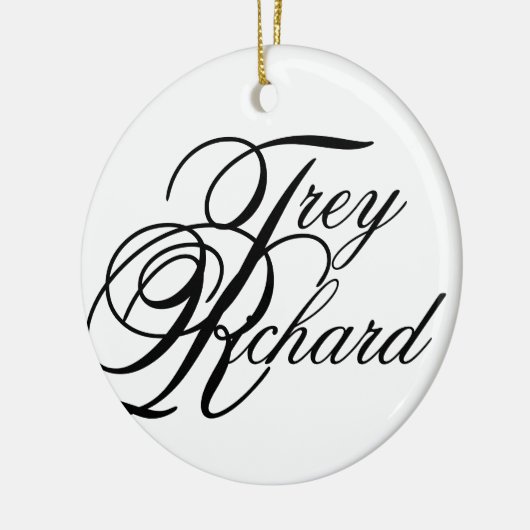 Trey Richard Keramisch Ornament (Links)