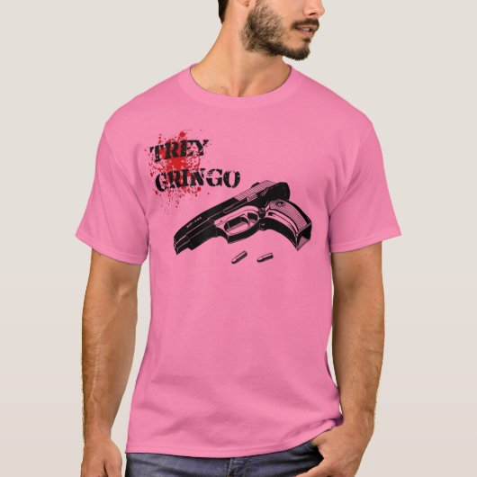 Trey Roze hoger T-shirt (Voorkant)