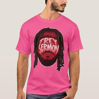 Trey Sermon Speler Silhouet T-shirt