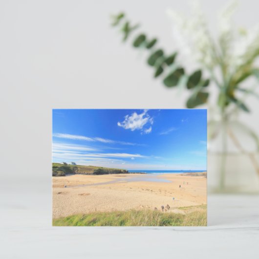 Treyarnon Bay Briefkaart (Staand voorkant)