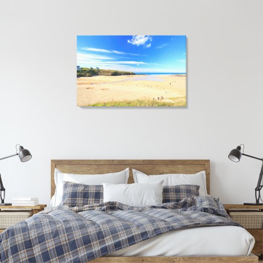 Treyarnon Bay Canvas Afdruk (Insitu (Slaapkamer))