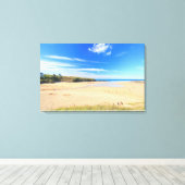 Treyarnon Bay Canvas Afdruk (Insitu (Houten vloer))