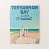 Treyarnon Bay Cornwall reisposter Legpuzzel (Verticaal)