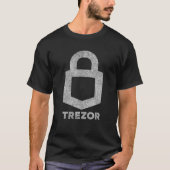 Trezor Secure Hardware Wallet - Ethereum Bitcoin P T-shirt (Voorkant)