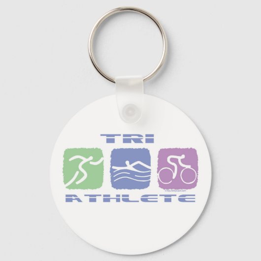 TRI ATHLETE SLEUTELHANGER (Voorkant)