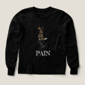 Tri-blend lange mouw shirt (Voorkant)