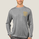 Tri-Blend lange mouw shirt (Voorkant volledig)