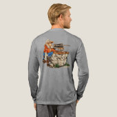 Tri-Blend lange mouw shirt (Achterkant)